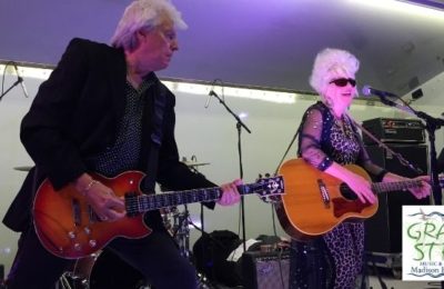 image of christine ohlman performing