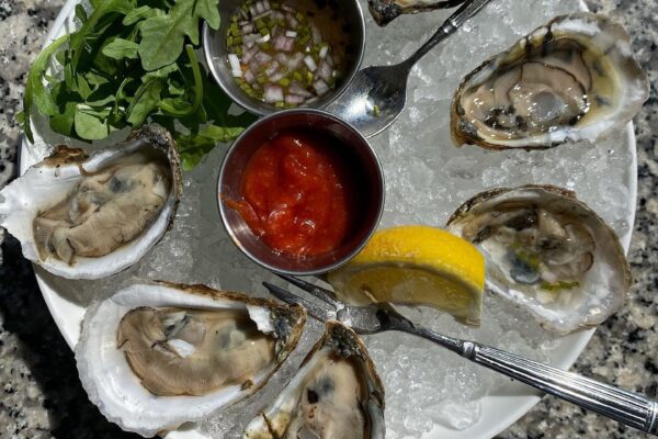 oysters on the half shell 